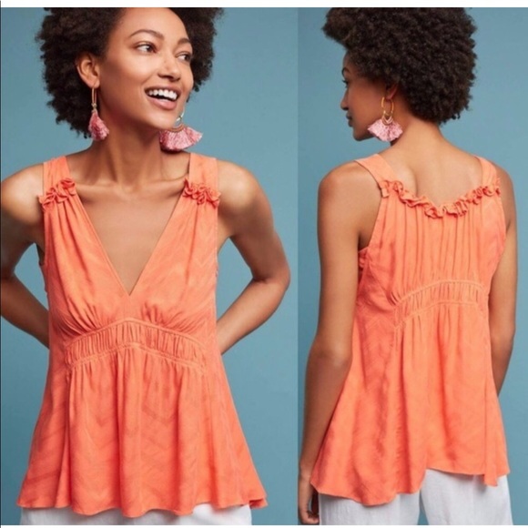 ANTHROPOLOGIE MAEVE TANK CAMI TOP - Picture 2 of 10